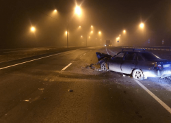На дороге между Анапой и Крымском снова выезд на встречку: Дэу врезался в Мерседес