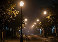 В Анапе продолжается модернизация уличного освещения в Виноградном и Чембурке