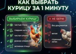 Чек-лист: как выбрать курицу за 1 минуту