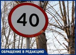 Татьяна Лучихина считает, что на Анапском шоссе надо ввести ограничение скорости до 40 км/ч