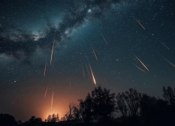 В октябре жители Анапы смогут наблюдать серию метеоритных дождей
