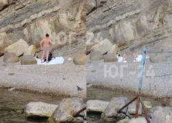 В Анапе стало жарко: появились голые отдыхающие