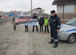 Отдел ГИБДД по городу Анапа проводил акцию «Пристегнись, Россия!»