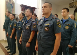 Сотрудники МЧС Анапы приняли участие в благодарственном молебне