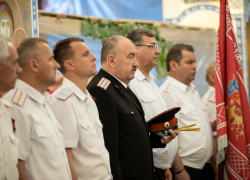 В праздник Святой Троицы в ряды анапских казаков вступило более 100 человек