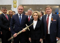 Мэр Анапы Василий Швец получил в Москве Меч Победы