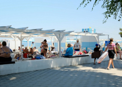 В День памяти Владимира Высоцкого в Анапе солнечно и жарко