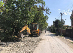 Улицу Кавказскую в Витязево под Анапой готовят к капитальному ремонту