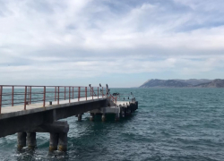 В день ожидания чуда в Анапе облачно