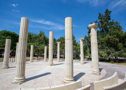 Новая фотозона появится в Витязево под Анапой – ротонда в греческом стиле