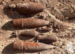 В Анапе обнаружили артснаряд и мину времен войны – в других районах Кубани еще с десяток боеприпасов