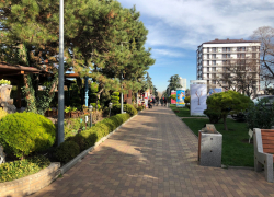 В день зимнего солнцестояния в Анапе облачно