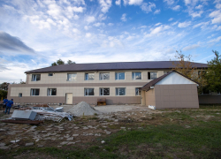 В Рассвете под Анапой подходит к концу капитальный ремонт школы