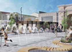 Подрядчик: рисков нет, реконструкция Театральной площади проходит по графику