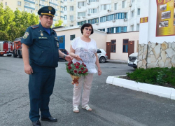 В пожарной части Анапы отметили День памяти и скорби