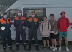 В Анапе трёх туристов сняли с Лысой горы