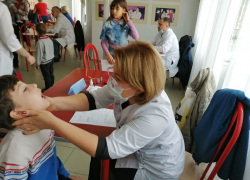 Анапские врачи провели осмотр 168 детей из Херсонской области