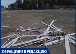 Мусор на "Восточке" в Анапе носит по всему городу: рынок снесли, а бардак-оставили