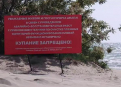 Роспотребнадзор отчитался о состоянии воздуха, пляжей, морской и питьевой воды в Анапе
