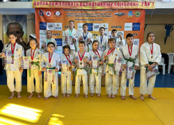 На турнире по дзюдо анапчане завоевали более 20 медалей
