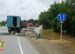 Во время потопа под Анапой произошло два пожара