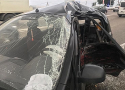 На трассе Краснодар-Анапа в ДТП пострадали двое взрослых и двое детей