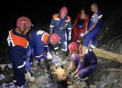 В Анапе со смотровой площадки в селе Сукко с обрыва улетела женщина