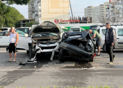 Жесткое ДТП в Анапе – столкнулись пять автомобилей
