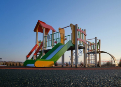 Новый сквер появился в хуторе Красный