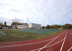 Строительство спортивного ядра в школе станицы Анапской практически завершилось