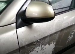 Страсти на парковке в Анапе: иномарку поцарапали гвоздём и облили кислотой 