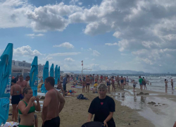 Купание в море у берегов Анапы запрещено