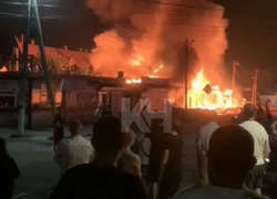 Причиной большого пожара в Анапе могло стать короткое замыкание