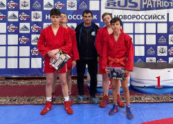Анапчане привезли в город четыре медали с "Лиги самбо"