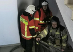  Стала известна причина пожара в доме на улице Владимирской в Анапе