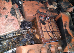 В ДНТ "Дубрава" под Анапой во время пожара погиб мужчина