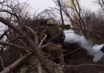 Анапские артиллеристы-десантники уничтожили живую силу ВСУ 