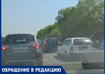 "Дикая" пробка – анапчанин просит поставить регулировщика на Симферопольском шоссе