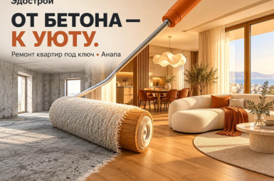 Ремонт квартир под ключ: компания «Эдострой», 8 918 446 98 14