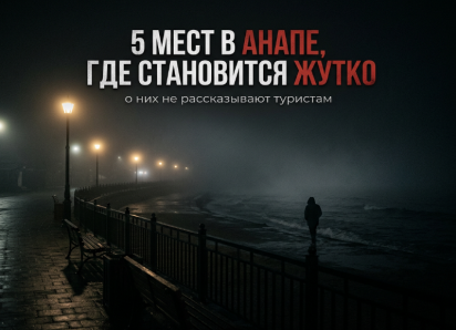 5 мест в Анапе, где становится по-настоящему жутко: истории, которые не объяснить