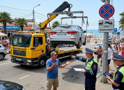 Оставил машину — заплати 10 тысяч: новые цены на эвакуацию в Анапе