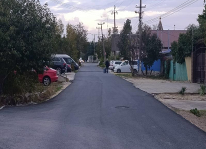 На улице Анапской в станице Анапской уложили асфальт 