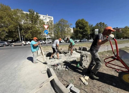 Анапа преображается: пандусы, тротуары и новые детские площадки
