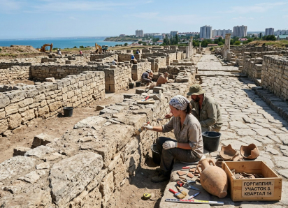 5 древних артефактов, найденных в Анапе: что нашли археологи в Горгиппии