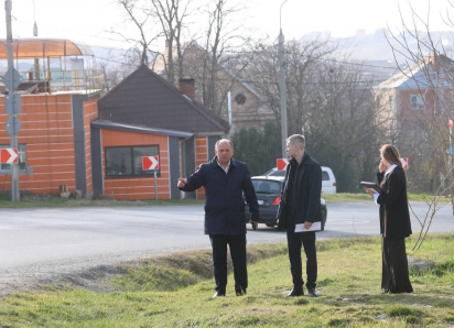 Первый вице-мэр Анапы начал проверку дорог в сельских округах и Алексеевке