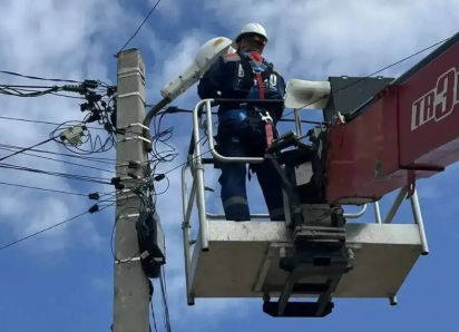 В Анапе продолжается модернизация уличного освещения