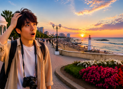 Японский блогер рассказал о России: Анапа вошла в список самых ярких впечатлений