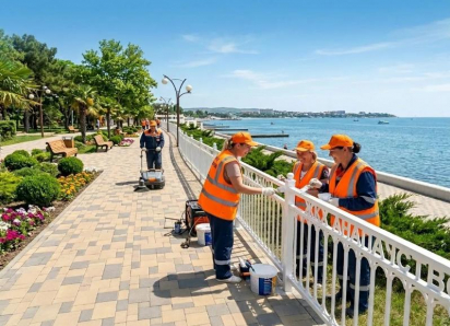 Анапа активно готовится к предстоящему курортному сезону
