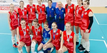 Анапские спортсменки завоевали бронзу на первенстве России по волейболу 