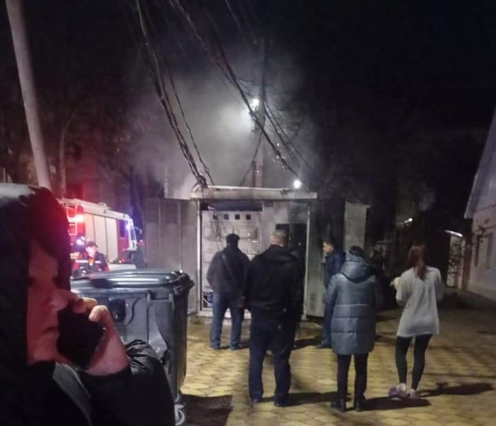 В Анапе на трансформаторной подстанции произошел пожар
